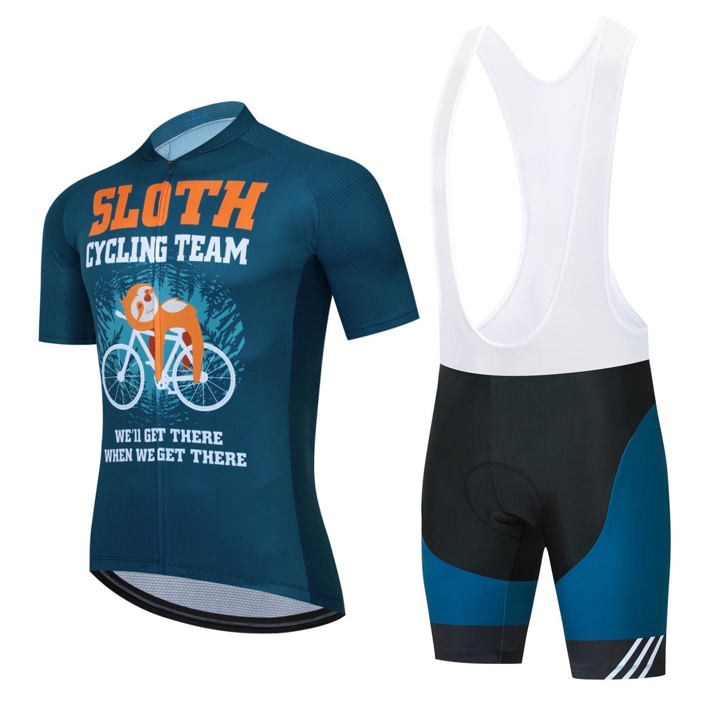 Ensemble de cyclisme Air Blue Sloth Team