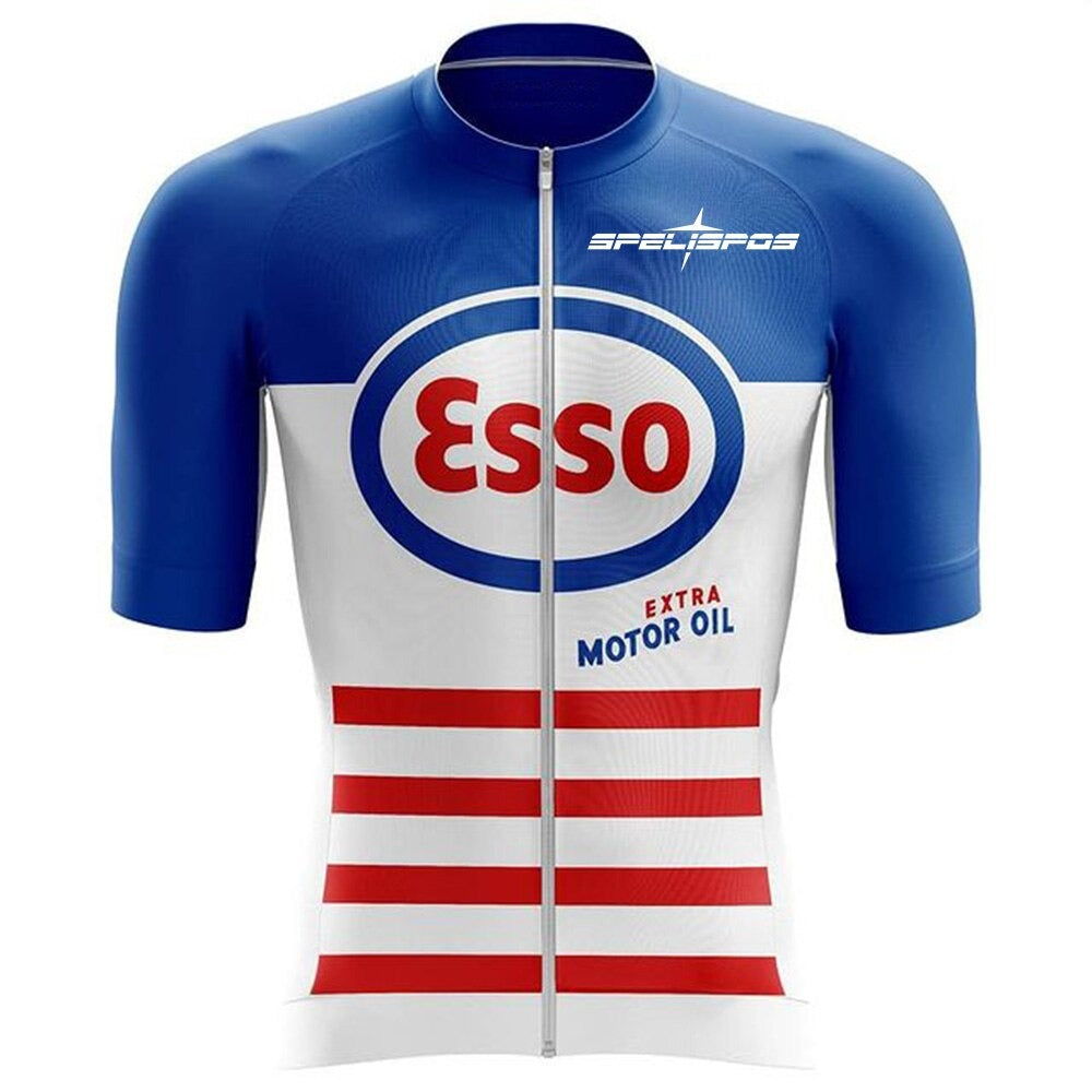 Maillot de cyclisme Esso Oil
