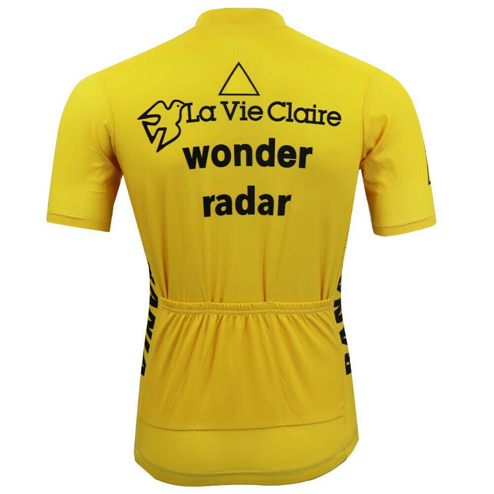 Maillot Cycliste Rétro Jaune du Tour de France 1986 - Lemond