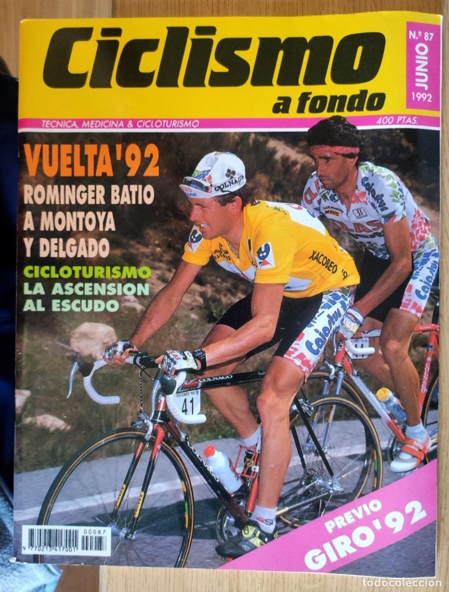 Maillot rétro de cyclisme jaune des leaders de la Vuelta a Espana 1992 - Rominger