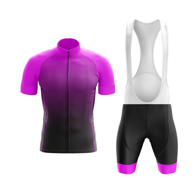 Ensemble de Maillot de Cyclisme Teinte Pourpre