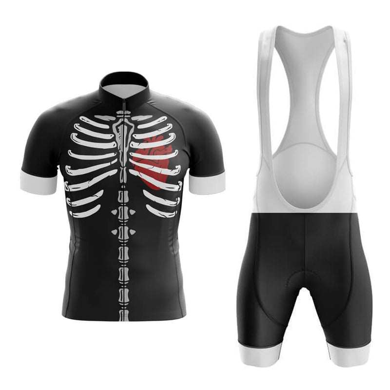 Ensemble de Maillot de Cyclisme Squelette