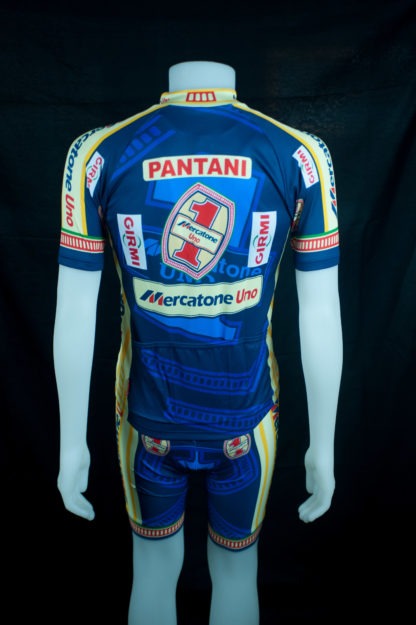 Ensemble de Maillot de Cyclisme Rétro Mercatone Uno Wega