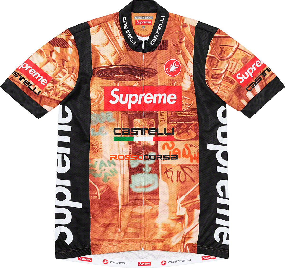 Maillots de Cyclisme Rétro Supreme