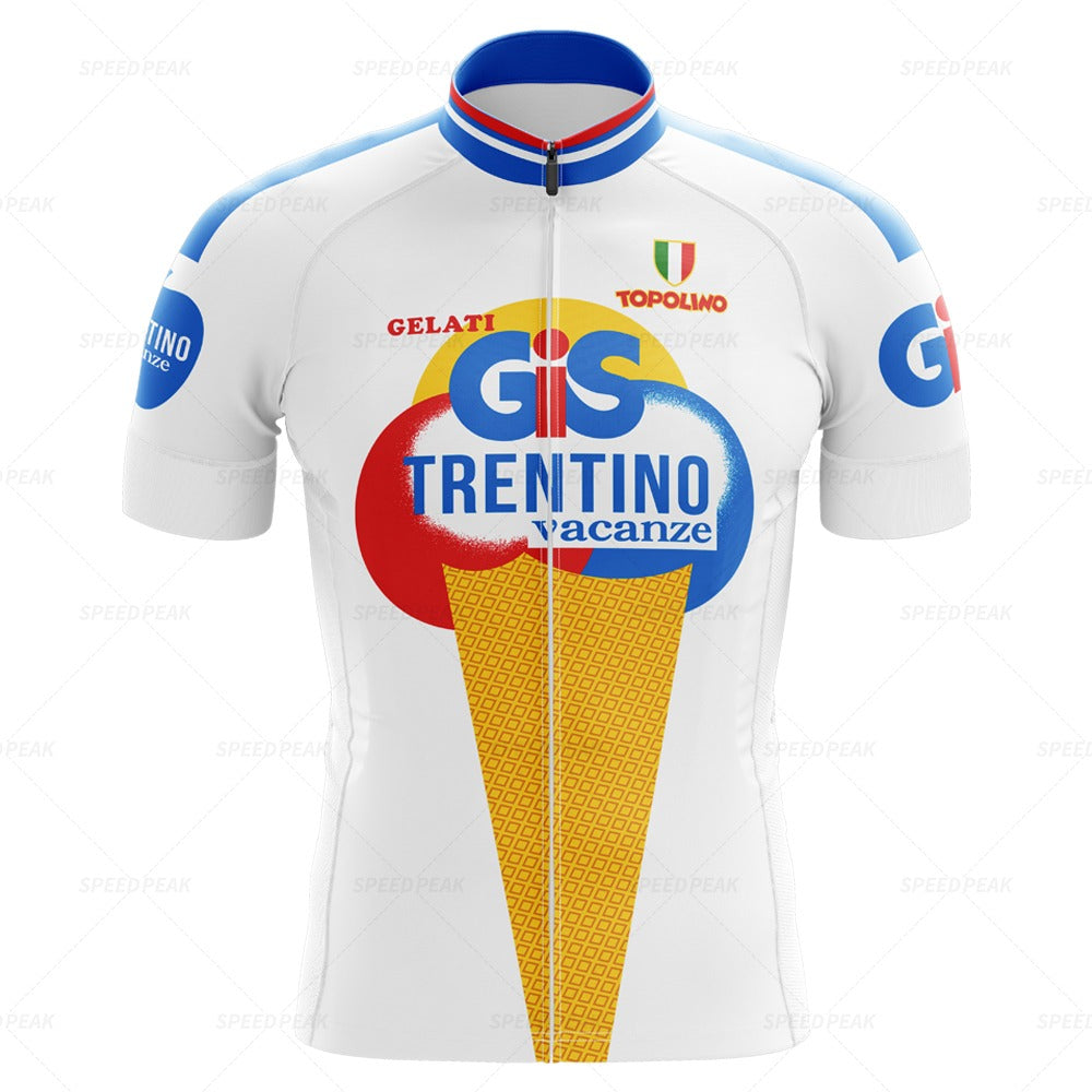 Maillot de Cyclisme Rétro GiS Trentino Vacances Ensemble