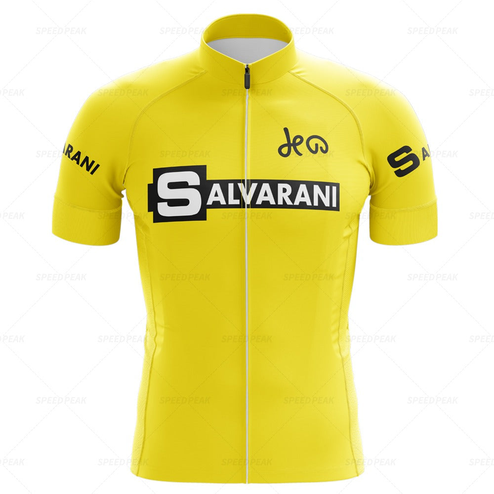 Ensemble de maillot de cyclisme rétro Salvarani 1972