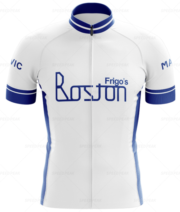 Ensemble de Maillot de Cyclisme Rétro Boston de Frigo
