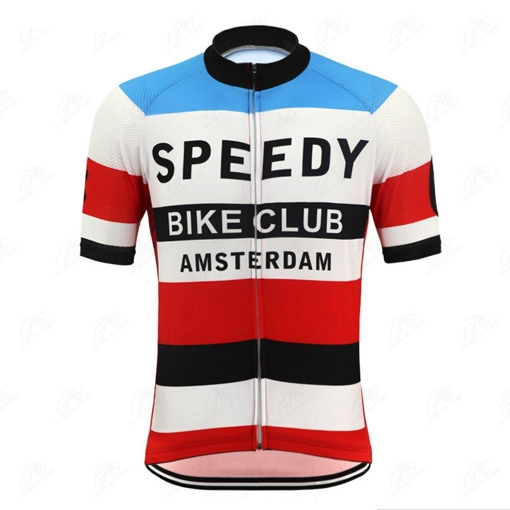 Maillot de Cyclisme Rétro du Speedy Bike Club