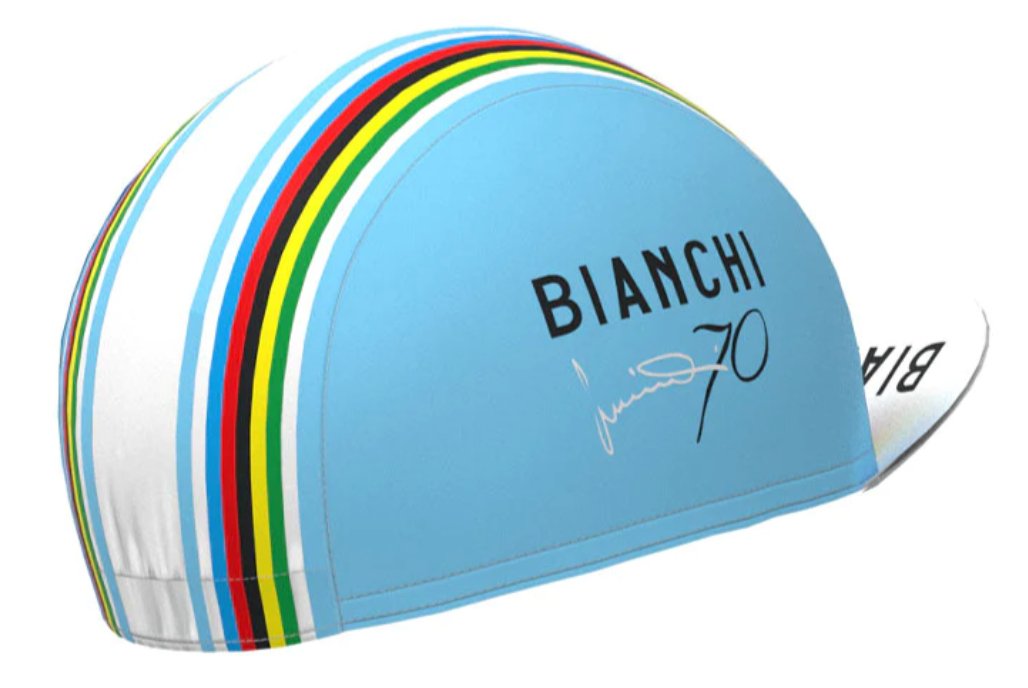 Casquette de cyclisme rétro Bianchi