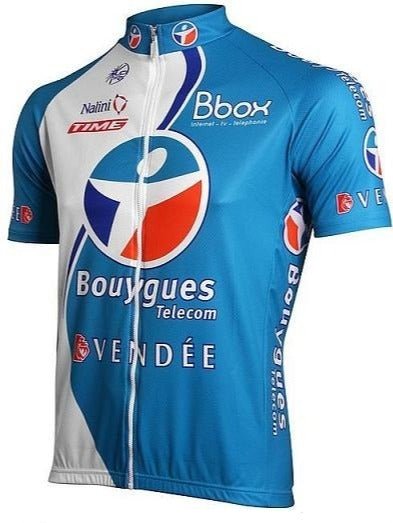 Maillot de cyclisme rétro Bouygues-Telecom Bbox