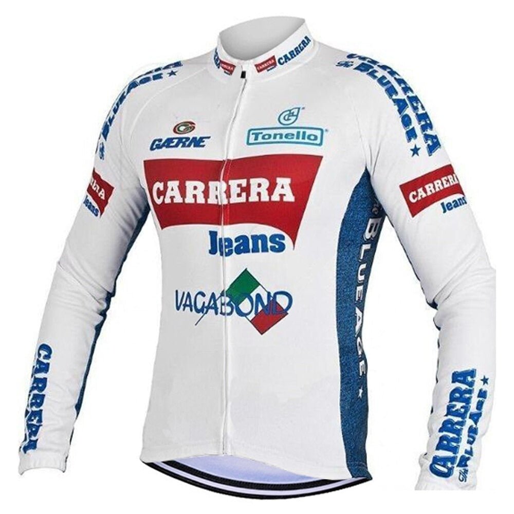 Maillot de Cyclisme Rétro Carrera Jeans 1987