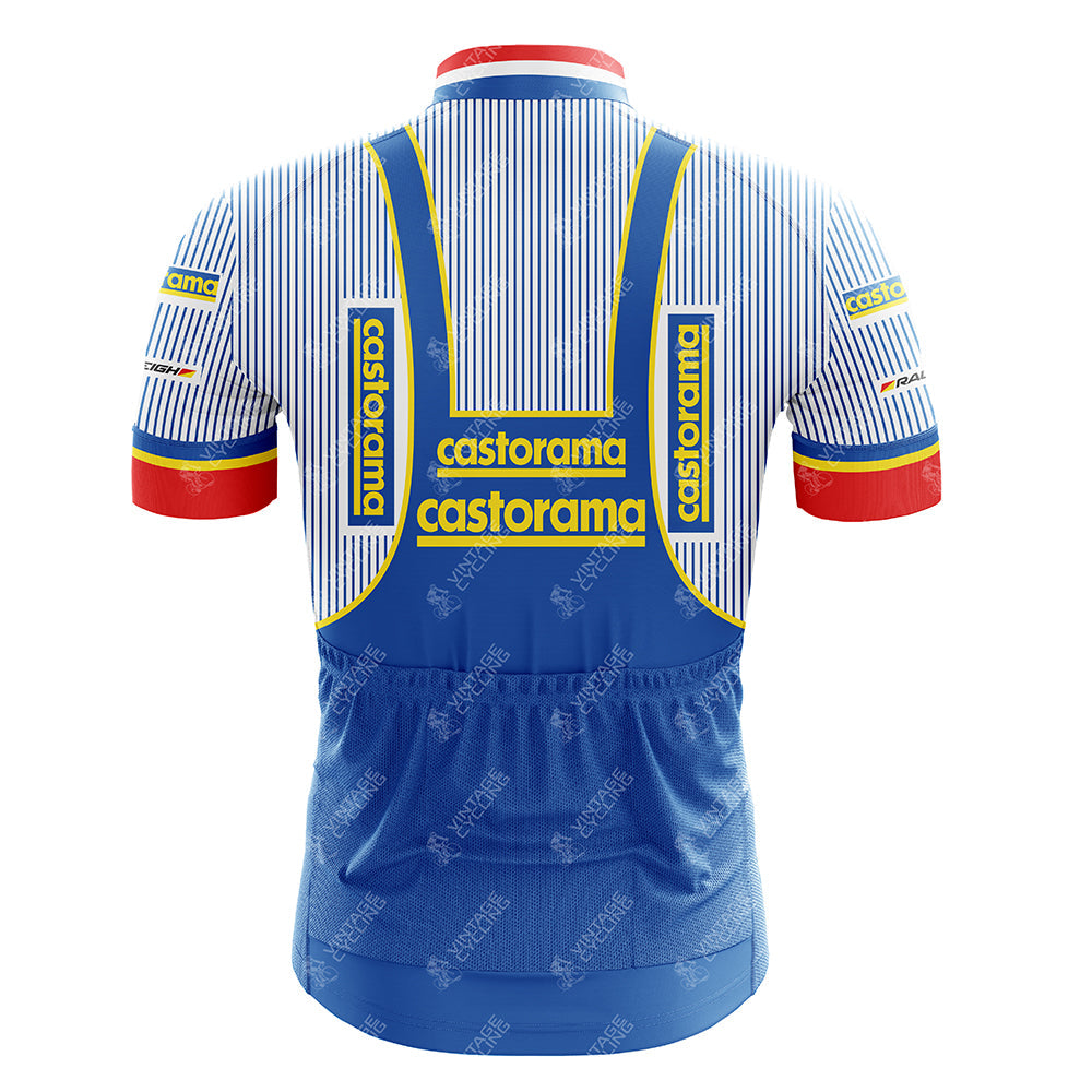 Maillot de Cyclisme Rétro Castorama