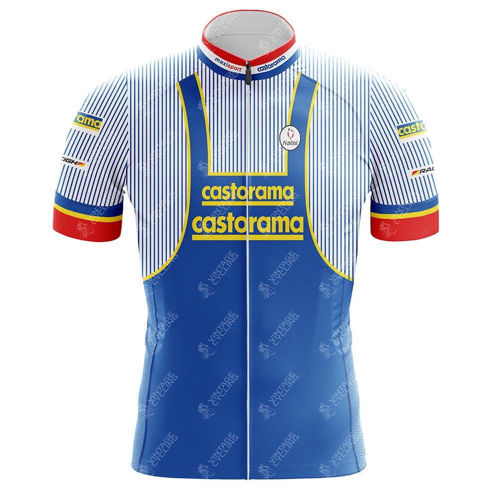 Maillot de Cyclisme Rétro Castorama