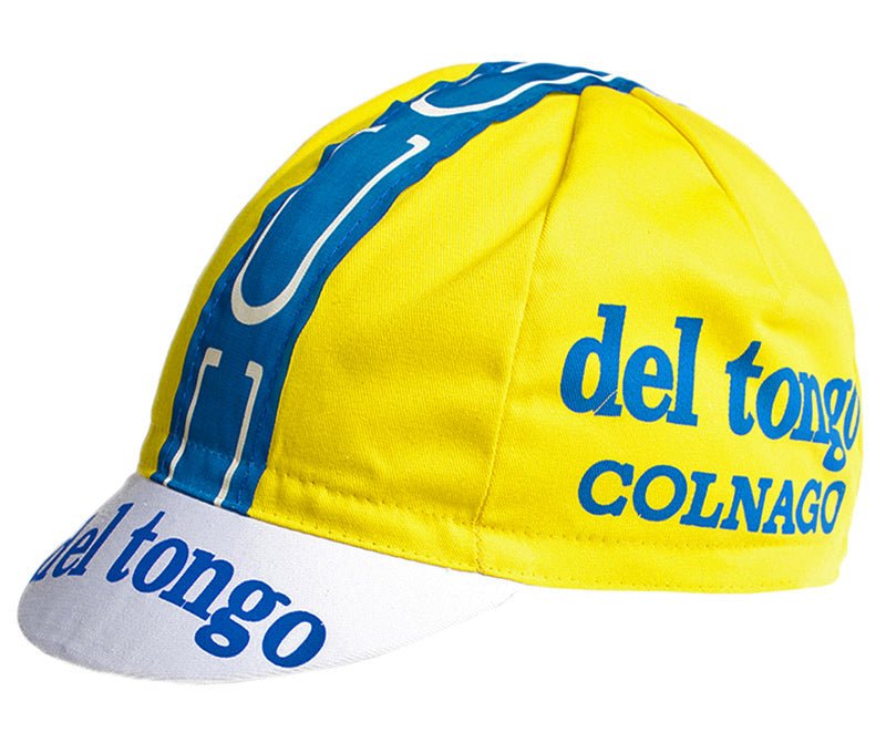 Casquette de cyclisme rétro Del Tongo Colnago