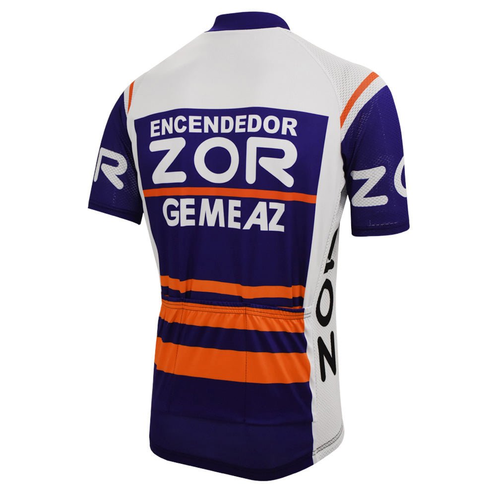 Maillot de cyclisme rétro Zor Gemeaz Encendedor