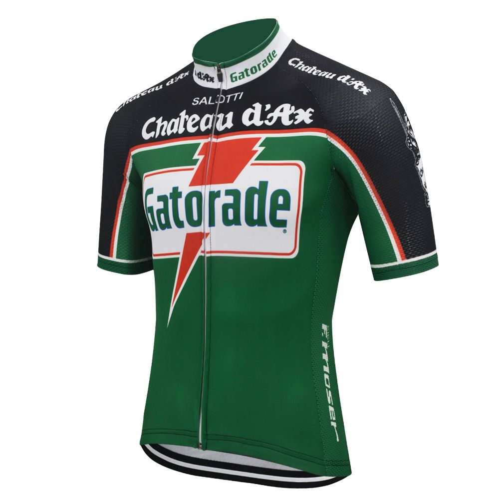 Maillot de cyclisme rétro Gatorade Chateau d'Ax