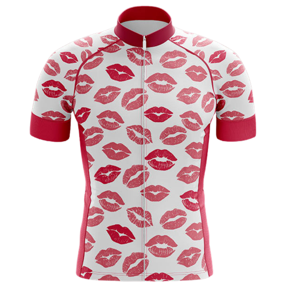 Maillot de Cyclisme Lèvres Rouges