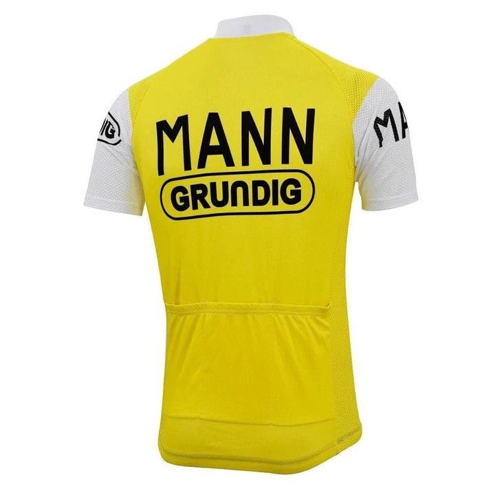 Maillot de cyclisme rétro Mann Grundig