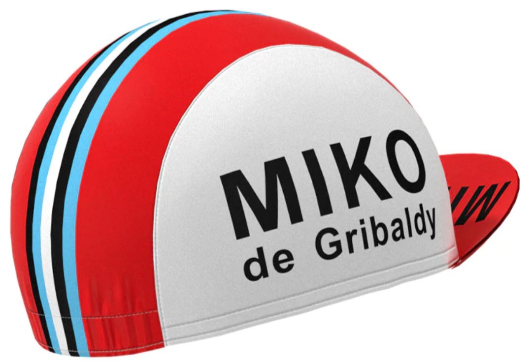 Casquette de cyclisme rétro MIKO de Gribaldy
