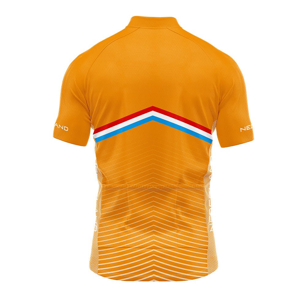 Maillot de cyclisme rétro de l'équipe des Pays-Bas