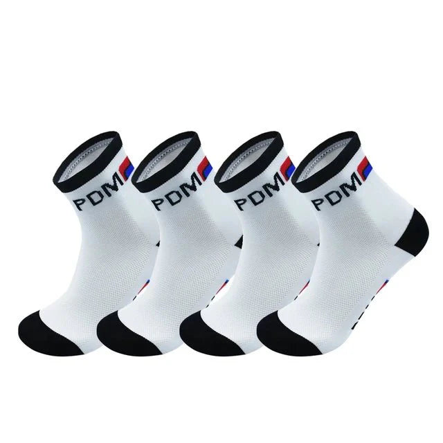 Chaussettes de Cyclisme Rétro PDM (2 Paires)