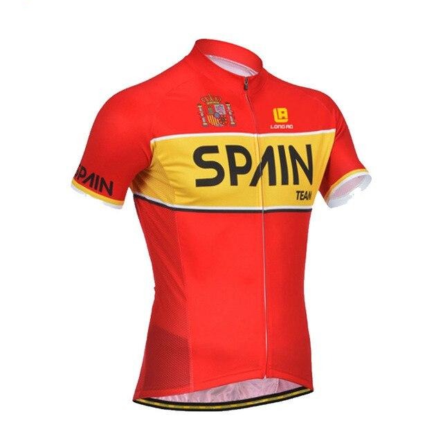 Maillot de cyclisme rétro Espagne