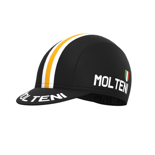 Ensemble de Maillot de Cyclisme Rétro Molteni Noir pour Femme