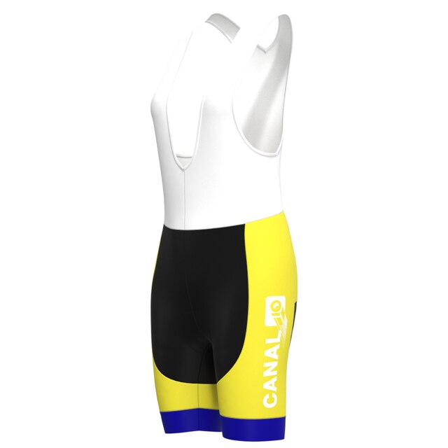 Ensemble de maillot de cyclisme rétro KAS Canal pour femmes