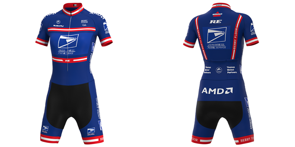 Ensemble de maillot pour femmes du service postal américain