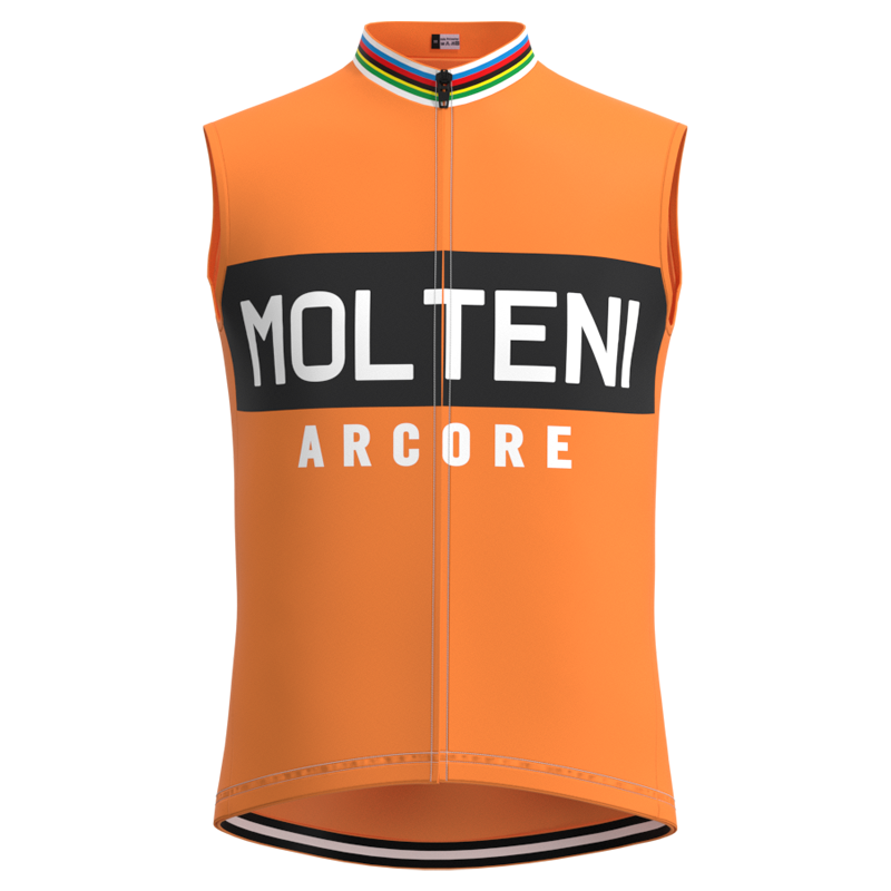 Gilet de Cyclisme Rétro Molteni Arcore