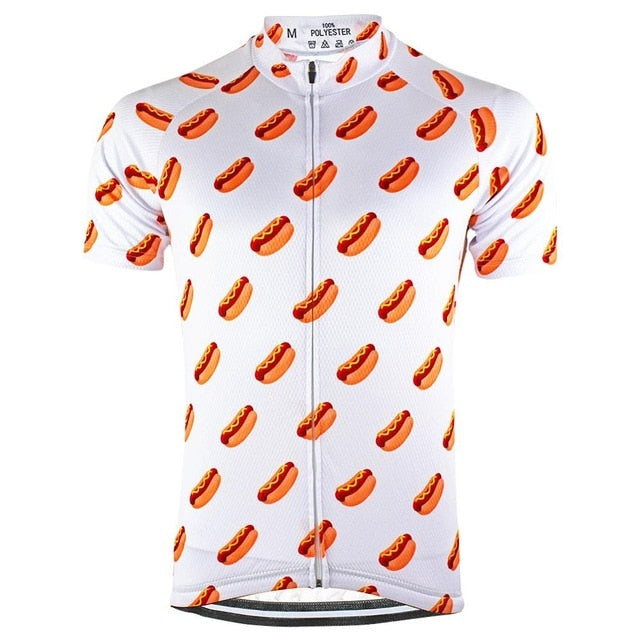 Maillot de Cyclisme Hot Dogs