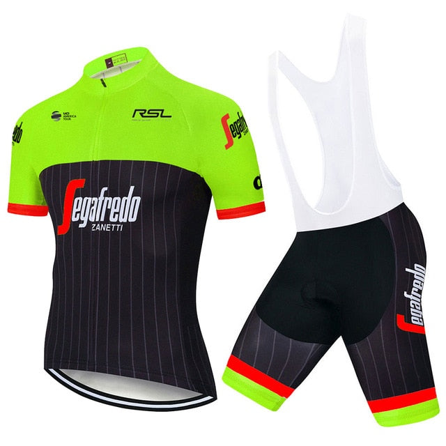 Ensemble de Maillot de Cyclisme Segafredo Zanetti