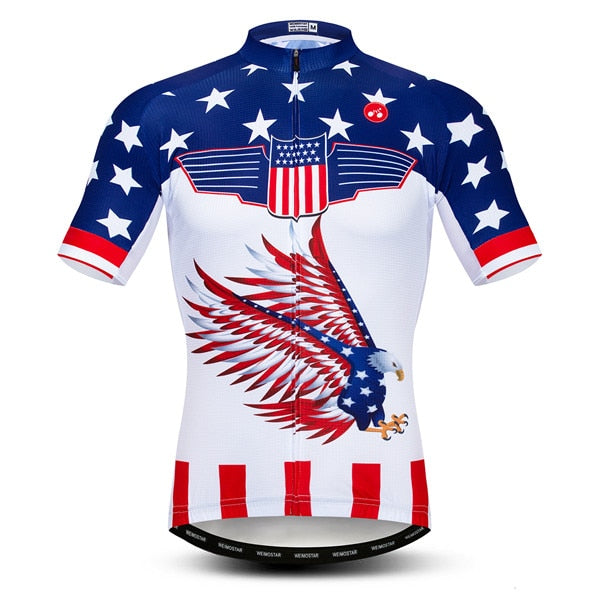 Maillot de cyclisme American Eagle