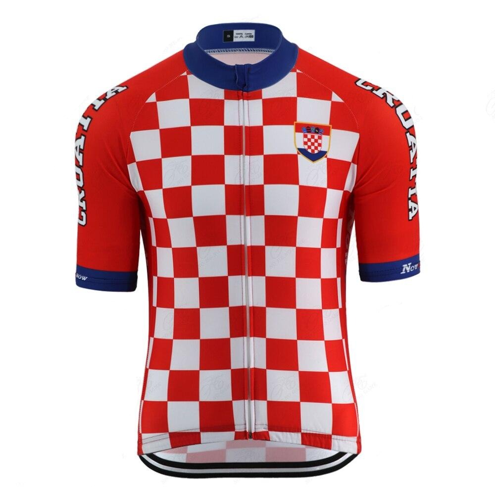 Maillot de Cyclisme Croatie