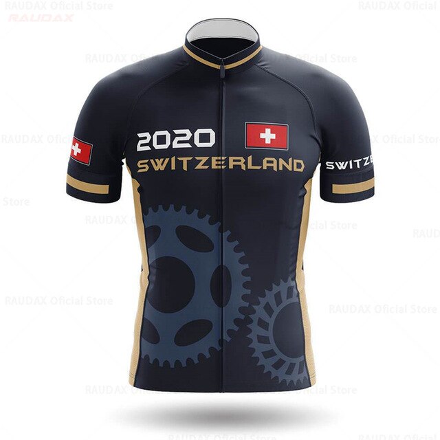 Maillot de Cyclisme Équipe Pro Suisse