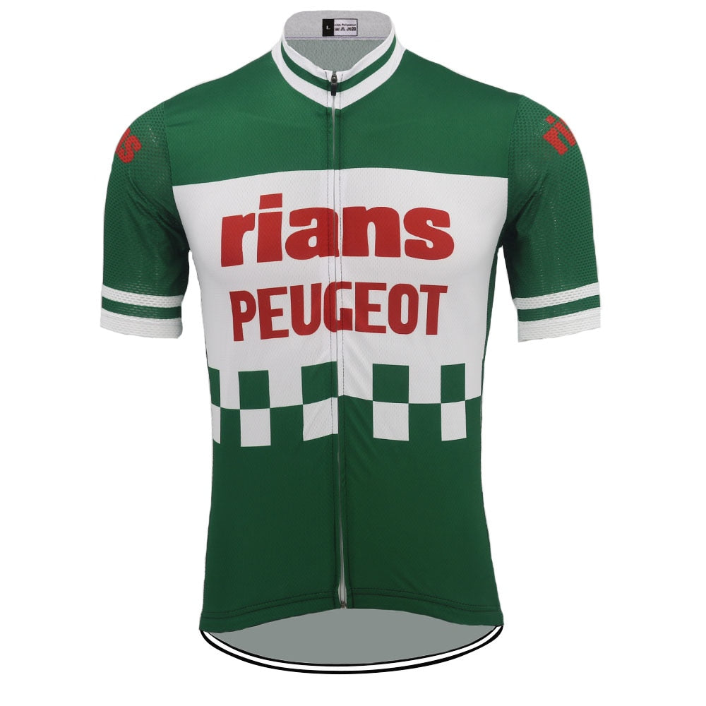 Maillot de Cyclisme Rétro Peugeot Rians