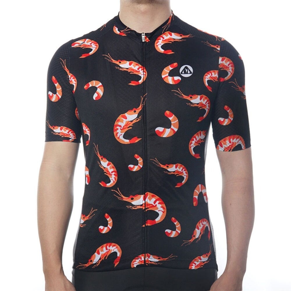Maillot de cyclisme Crevette