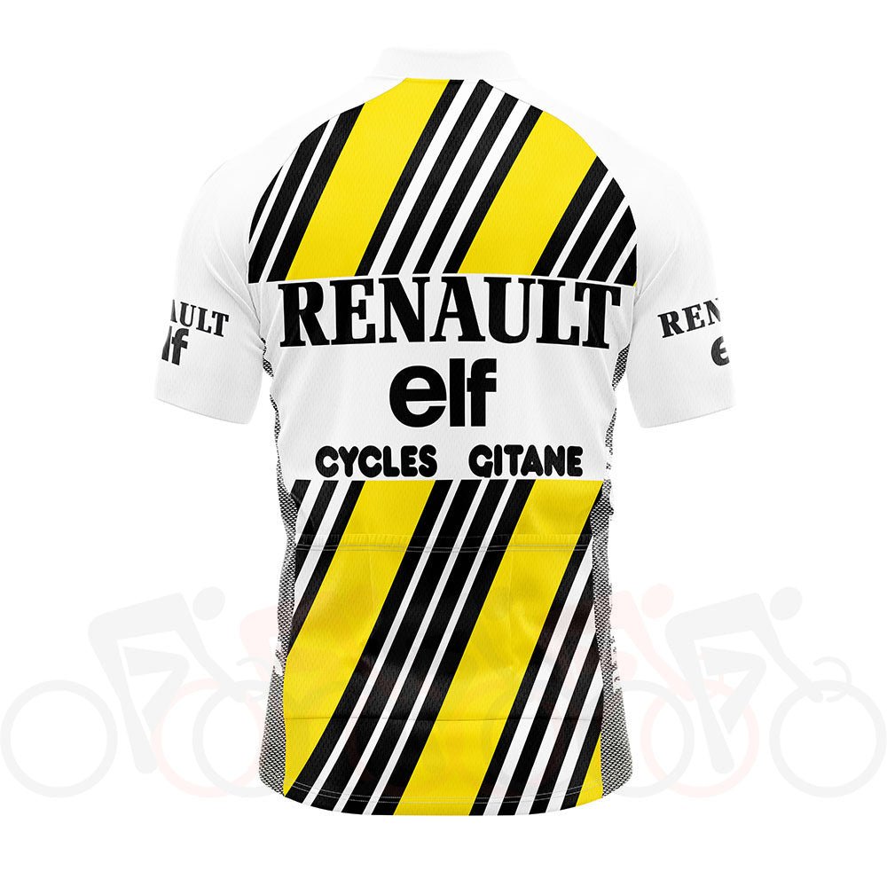 Maillot de Cyclisme Rétro Renault Elf Gitane