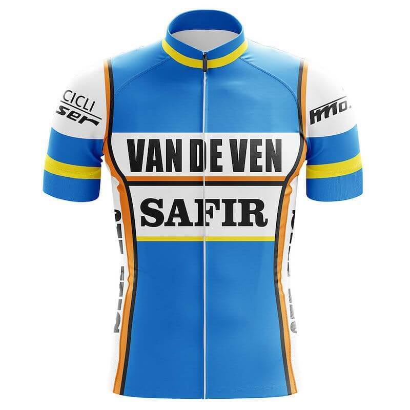Maillot de Cyclisme Rétro Safir Van de Ven