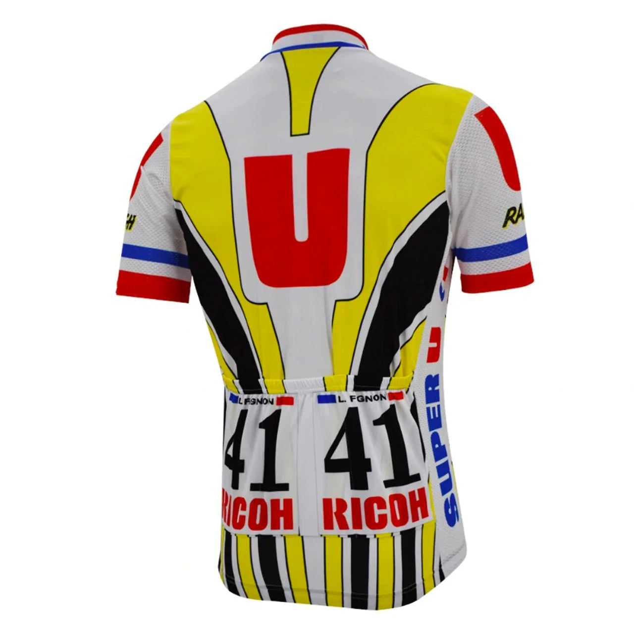 Maillot de Cyclisme Rétro Super U Raleigh 1989