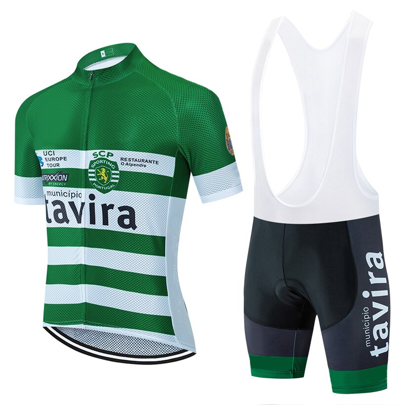 Ensemble de Maillot de Cyclisme Sporting-Tavira