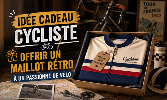 Maillot rétro cycliste : l'idée cadeau qui fait mouche