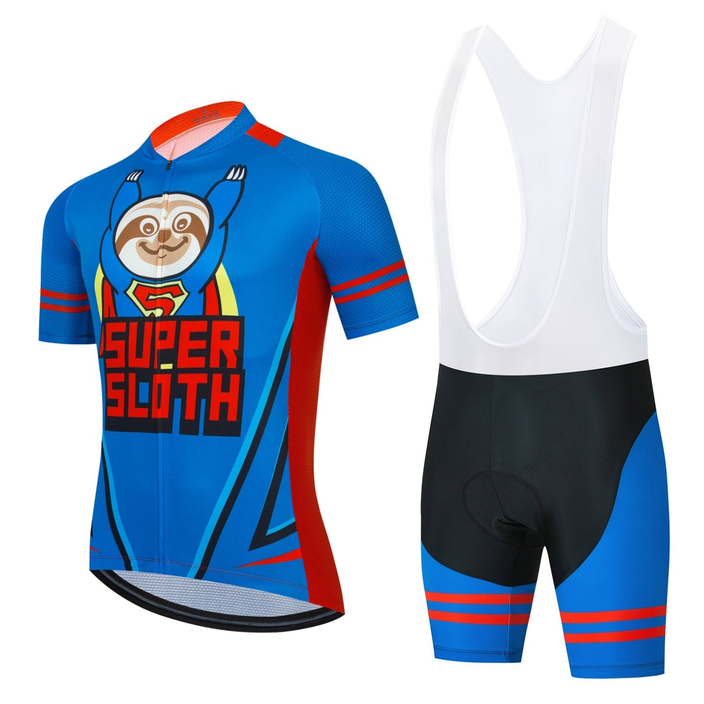 Ensemble Équipe de Cyclisme Super Paresseux