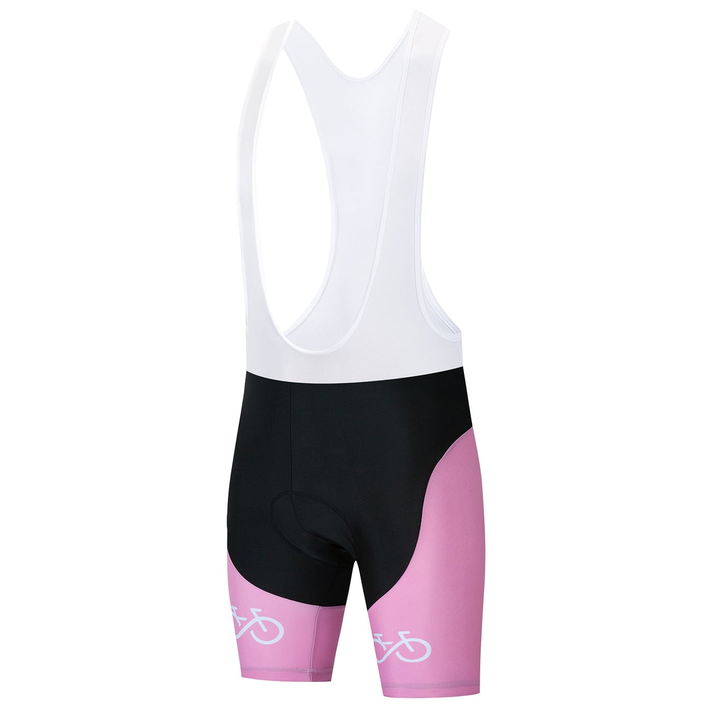 Ensemble de Maillot de Cyclisme Rose avec Logo de Vélo