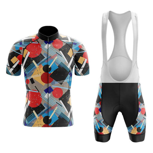 Ensemble de Maillot de Cyclisme Rétro Bauhaus