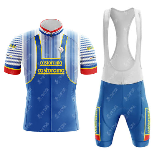 Ensemble Maillot de Cyclisme Rétro Castorama