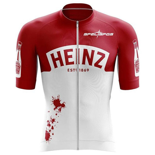Maillot de Cyclisme Heinz Tomato Ketchup