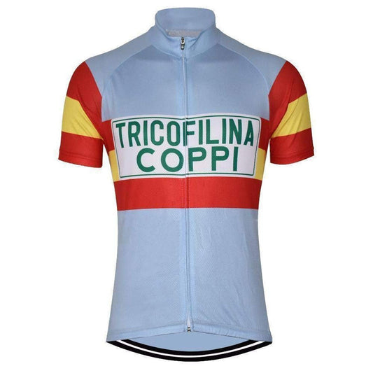 Maillot de Cyclisme Rétro Tricofilina Coppi 1959 - Bahamontes