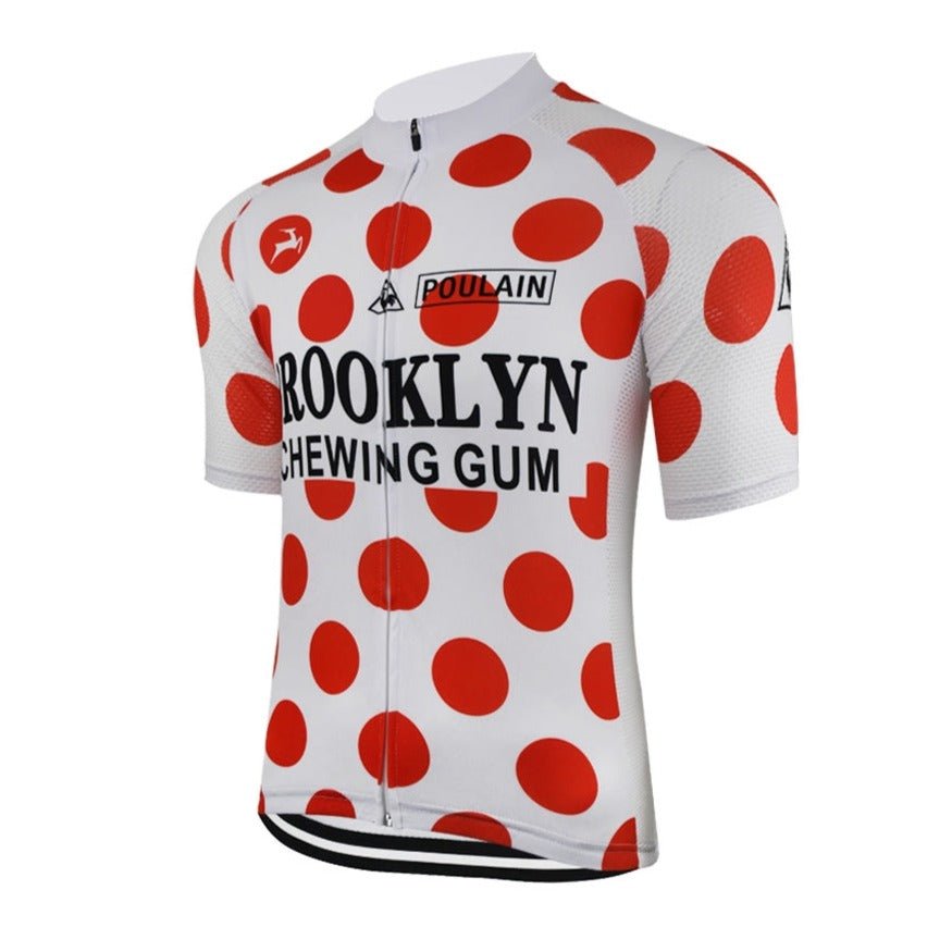 Maillot rétro de cyclisme Roi de la Montagne du Tour de France 1976