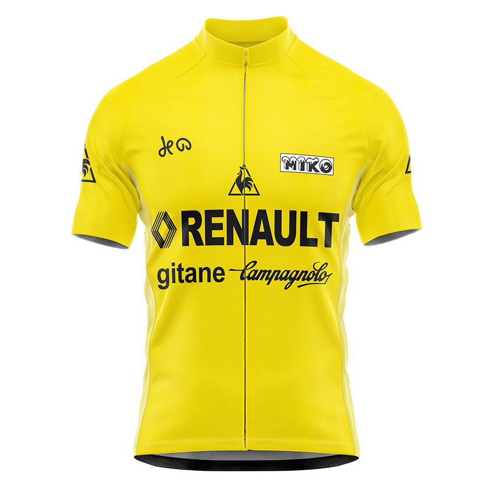 Maillot de Cyclisme Rétro Jaune du Tour de France 1978